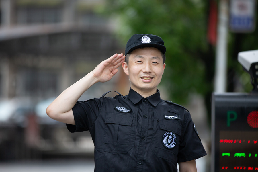 安保工作剪影